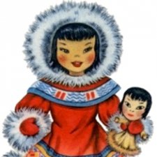 Мини обзор Eskimo doll (USA, Alaska; Canada)