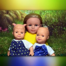 Старшая сестренка для тройняшек