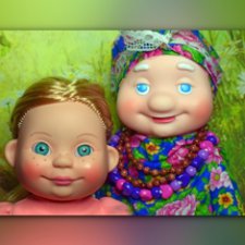 Перепись КуклоНаселения. Баба Капа, внучка Веснушка и собачка Жужка