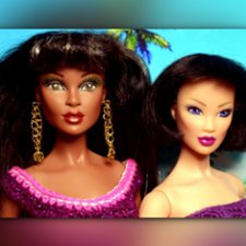 Кто это там "порхает" над пляжным песочком? Butterfly Ring doll by Sandra Bilotto