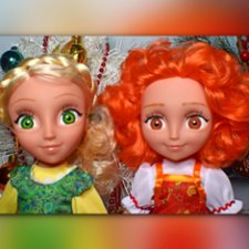 Героини мультфильма "Царевны" СТС (32 см)