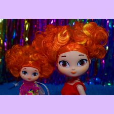 Перепись КуклоНаселения. Аленки - сестренки - большая и маленькая