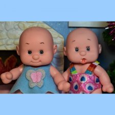 Перепись КуклоНаселения. 2 mini dolls. Пупсики