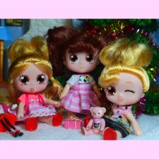 Перепись КуклоНаселения. 3 mini dolls