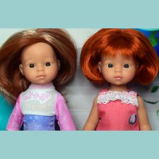 Перепись КуклоНаселения. 2 doll 21-cm, mini-Paola-Reina, Мини-подружки