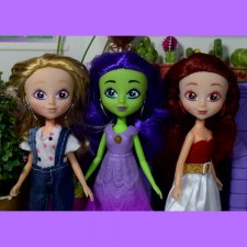 Перепись КуклоНаселения. 3 mini dolls The-Wizard-of-Oz