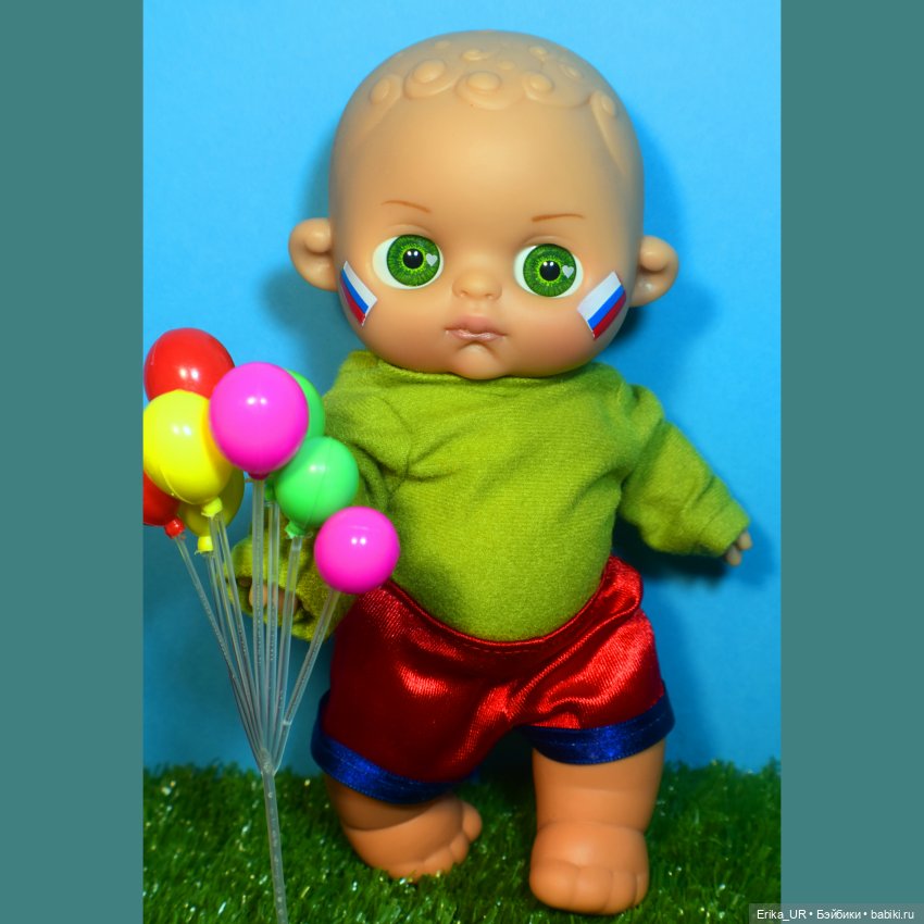 Перепись КуклоНаселения. 3 пупса с круглыми глазками - "бусинками"