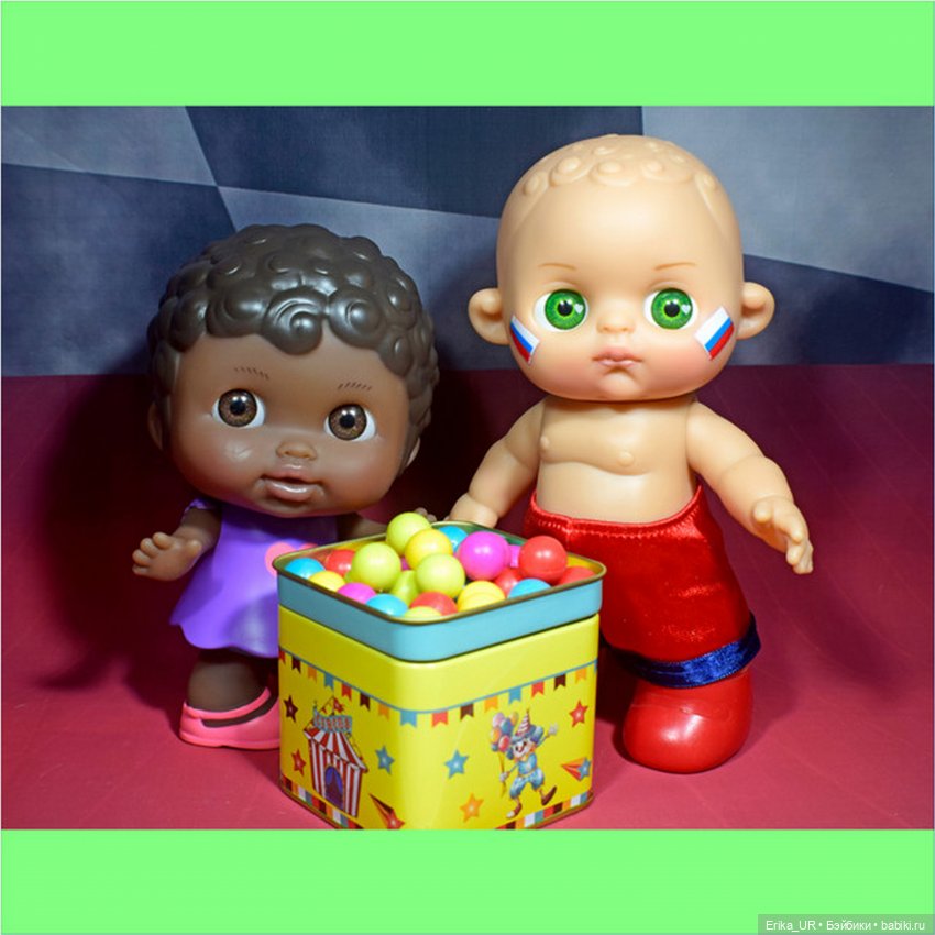 Перепись КуклоНаселения. 3 пупса с круглыми глазками - "бусинками"