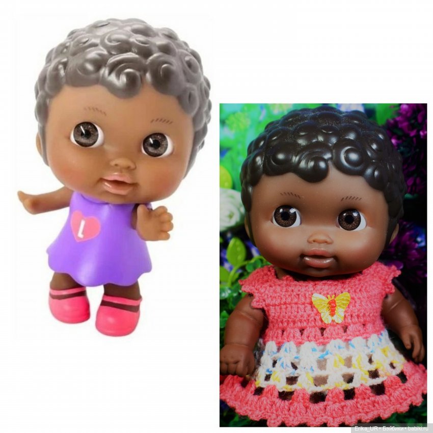 Перепись КуклоНаселения. 3 пупса с круглыми глазками - "бусинками" (фото 6)