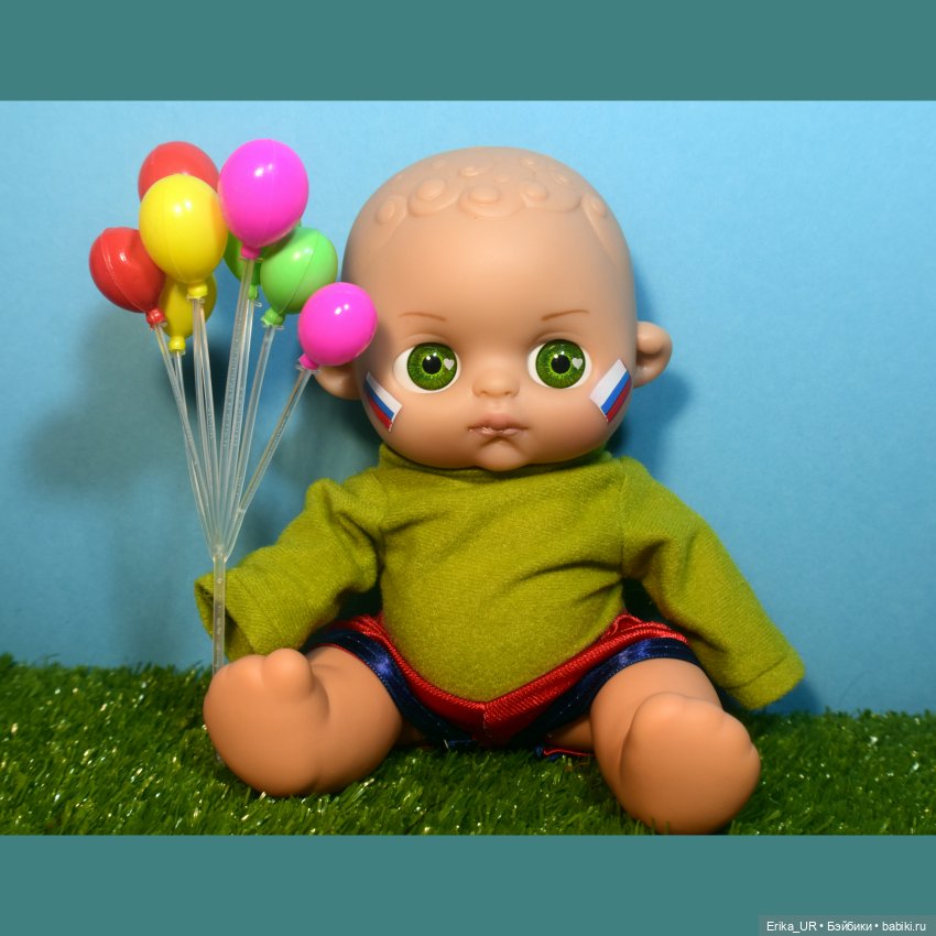 Перепись КуклоНаселения. 3 пупса с круглыми глазками - "бусинками"