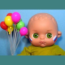 Перепись КуклоНаселения. 3 пупса с круглыми глазками - "бусинками"