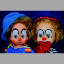 Перепись КуклоНаселения. Куклы-клоуны. Часть 2: Винтаж (в основном)