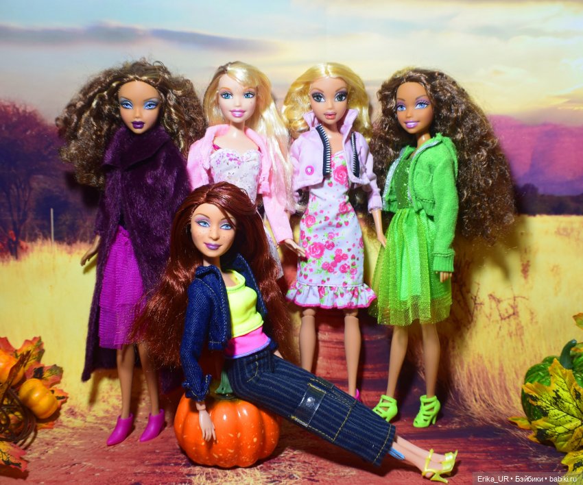 Перепись КуклоНаселения. 2 My Scene, Mattel. Гибриды. Lindsay Lohan и Madison (Westley) из сета Out&About