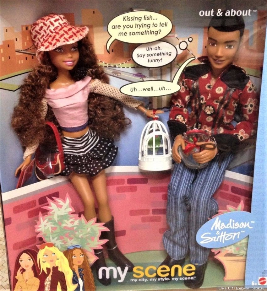 Перепись КуклоНаселения. 2 My Scene, Mattel. Гибриды. Lindsay Lohan и Madison (Westley) из сета Out&About (фото 6)