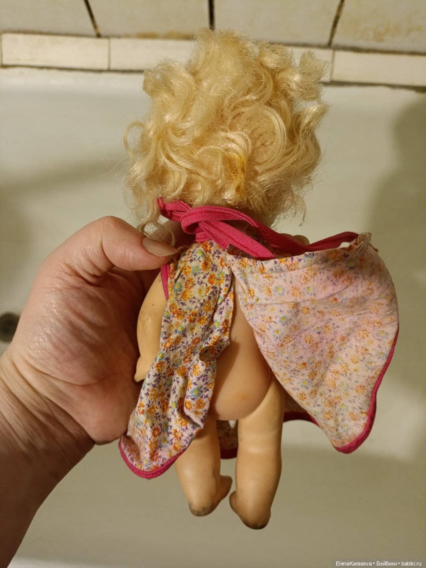 Наша новенькая. Винтажная отечественная куколка) (фото 2)