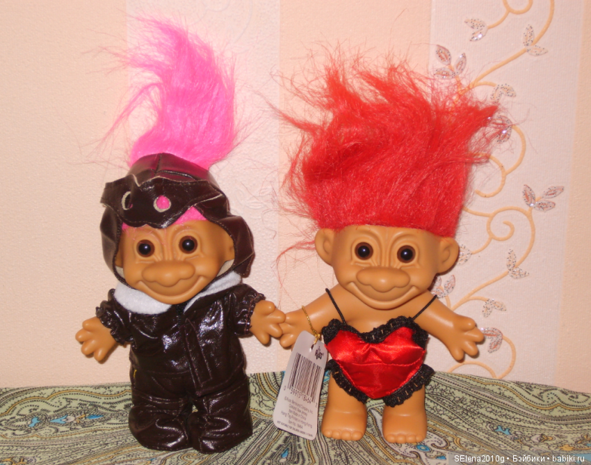 Мои Тролли | Бэйбики Мои Тролли — Игрушки Тролли (Trolls): винтажные Dam и Russ