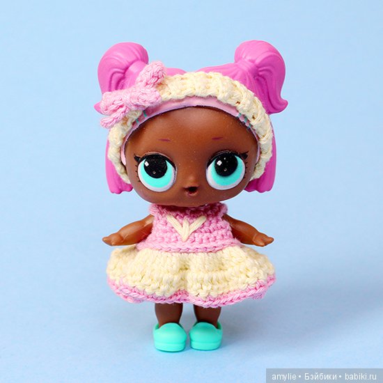Вязаные наряды для кукол LOL surprise (фото 2)