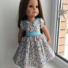 Продам платье « Цветные горошки» для девочек Готц