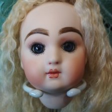 Реплика головки французской куклы