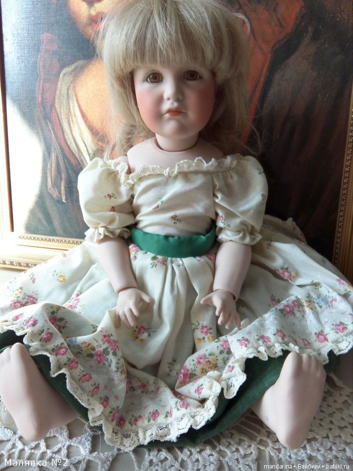 Зефирная милашка — Редкие антикварные куклы и реплики: воск