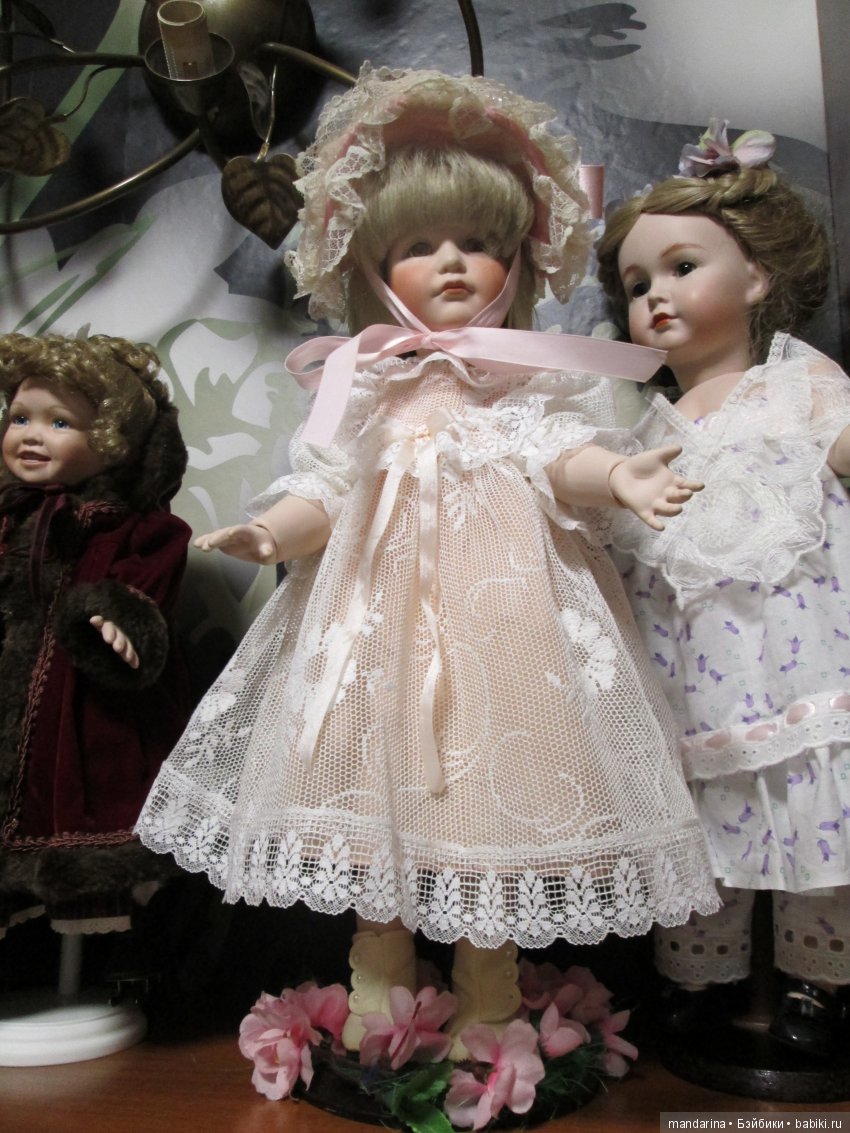 Зефирная милашка — Редкие антикварные куклы и реплики: воск (фото 3)