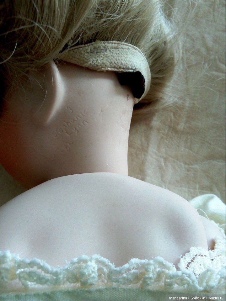 Зефирная милашка — Редкие антикварные куклы и реплики: воск (фото 2)