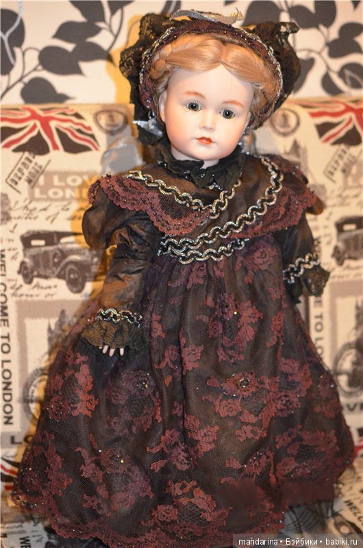 Весенняя девочка Юленька — Антикварные куклы Simon & Halbig (S&H): Симон Хальбиг