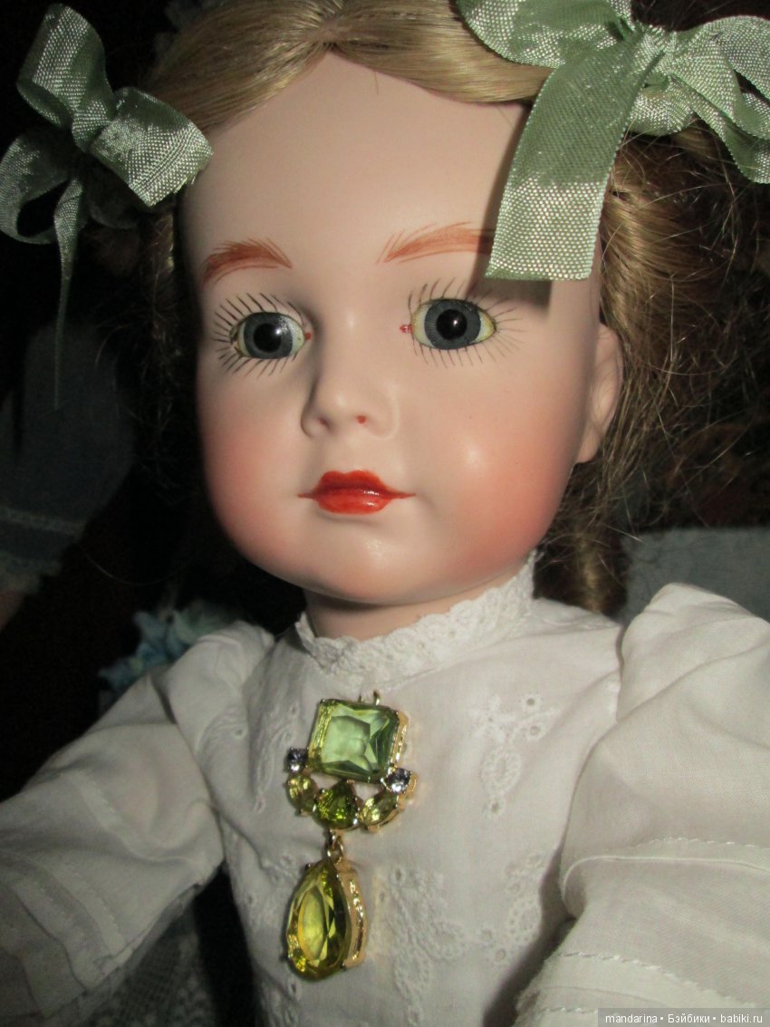 Весенняя девочка Юленька — Антикварные куклы Simon & Halbig (S&H): Симон Хальбиг (фото 3)