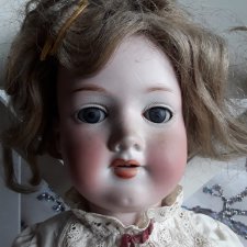 Девочки, я туплю, нужна помощь. Или моя первая антикварная кукла