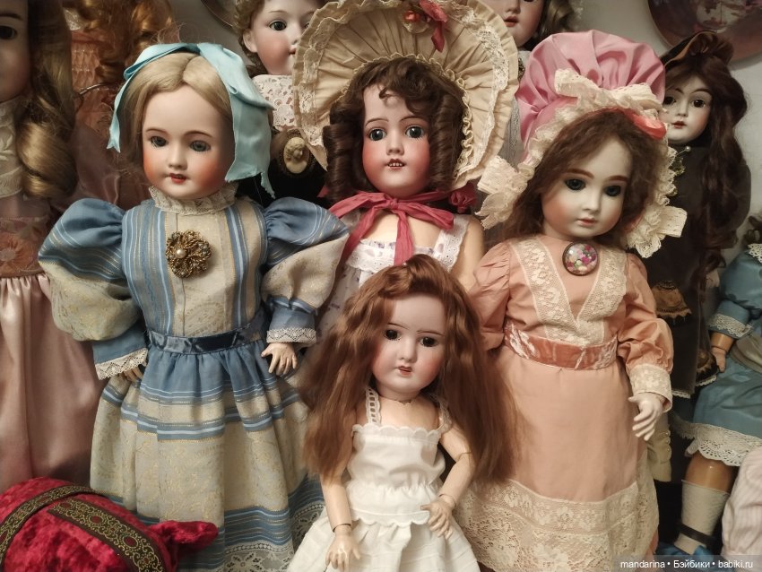 Лили и Жюли — Антикварные куклы Limoges (Лимож): Lanternier