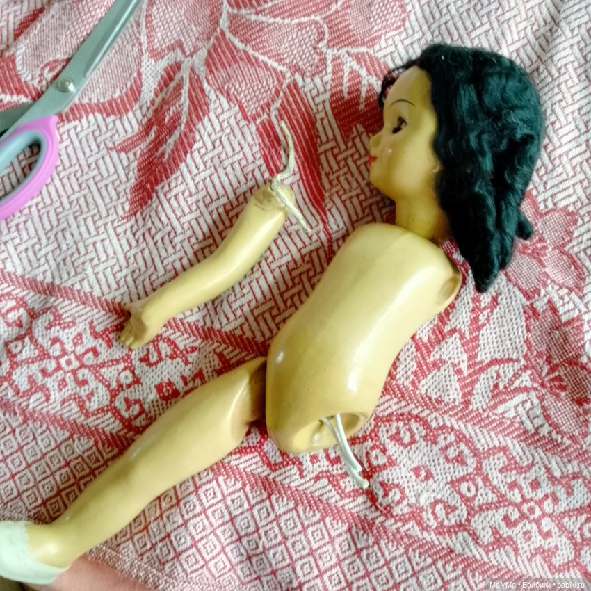 Ивановская опилочная кукла Испаночка (фото 3)