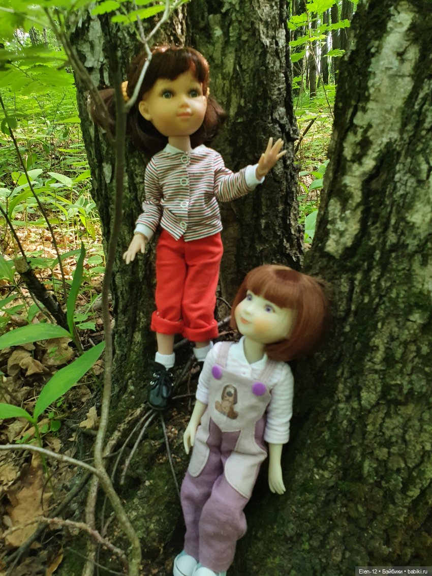 Прогулка по лесу | Бэйбики Прогулка по лесу — Куклы Ruby Red (Руби Ред) Fashion Friends: Siblies (фото 2)