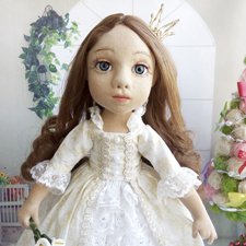 Текстильная кукла Маргарита