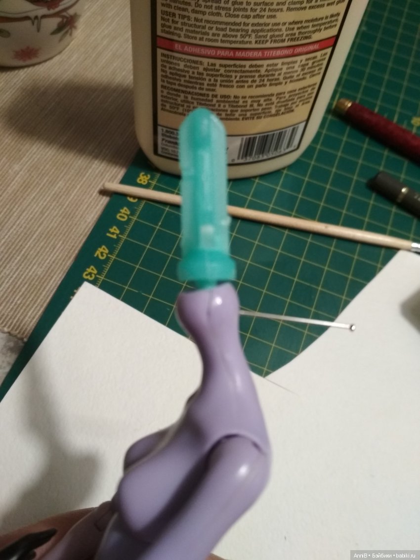 Вторую жизнь кентавру — Реставрация и преображение кукол: ремонт (фото 7)