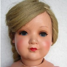 Таинственная кукла без клейма с молдом Schildkröt 350 /41