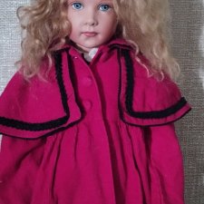 Пальто и шапочка для кукол Хелен Киш