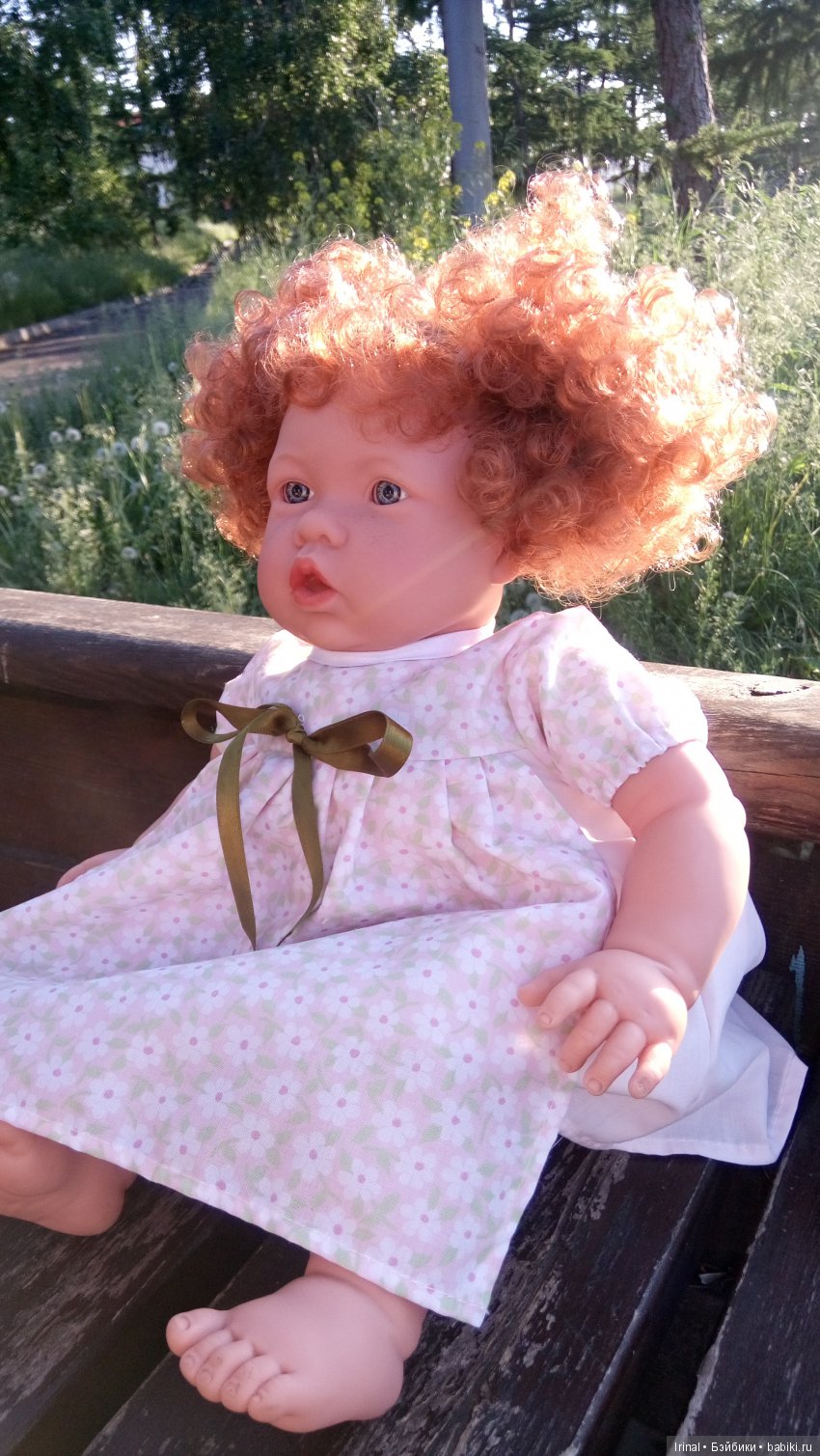 Приехала к нам малышка — Испанские куклы (разное): Vestida de Azul (фото 9)