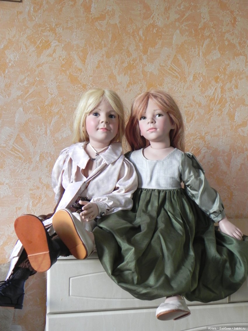 Подводим итоги. Часть 2. Куклы Элизабет Линднер. Феломена и Филипп