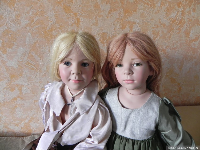 Подводим итоги. Часть 2. Куклы Элизабет Линднер. Феломена и Филипп