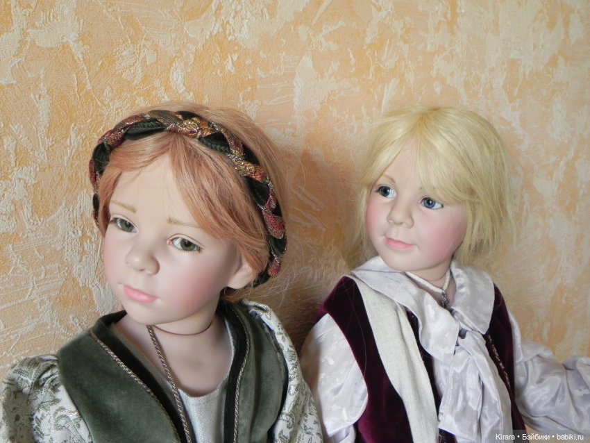 Подводим итоги. Часть 2. Куклы Элизабет Линднер. Феломена и Филипп