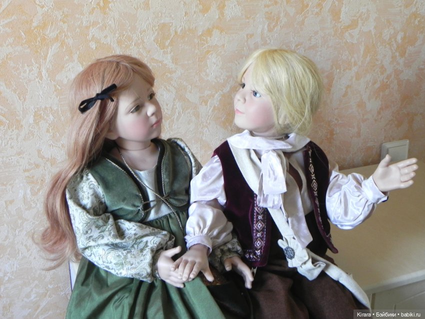 Подводим итоги. Часть 2. Куклы Элизабет Линднер. Феломена и Филипп