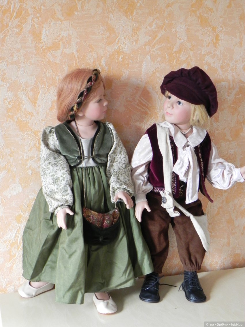 Подводим итоги. Часть 2. Куклы Элизабет Линднер. Феломена и Филипп