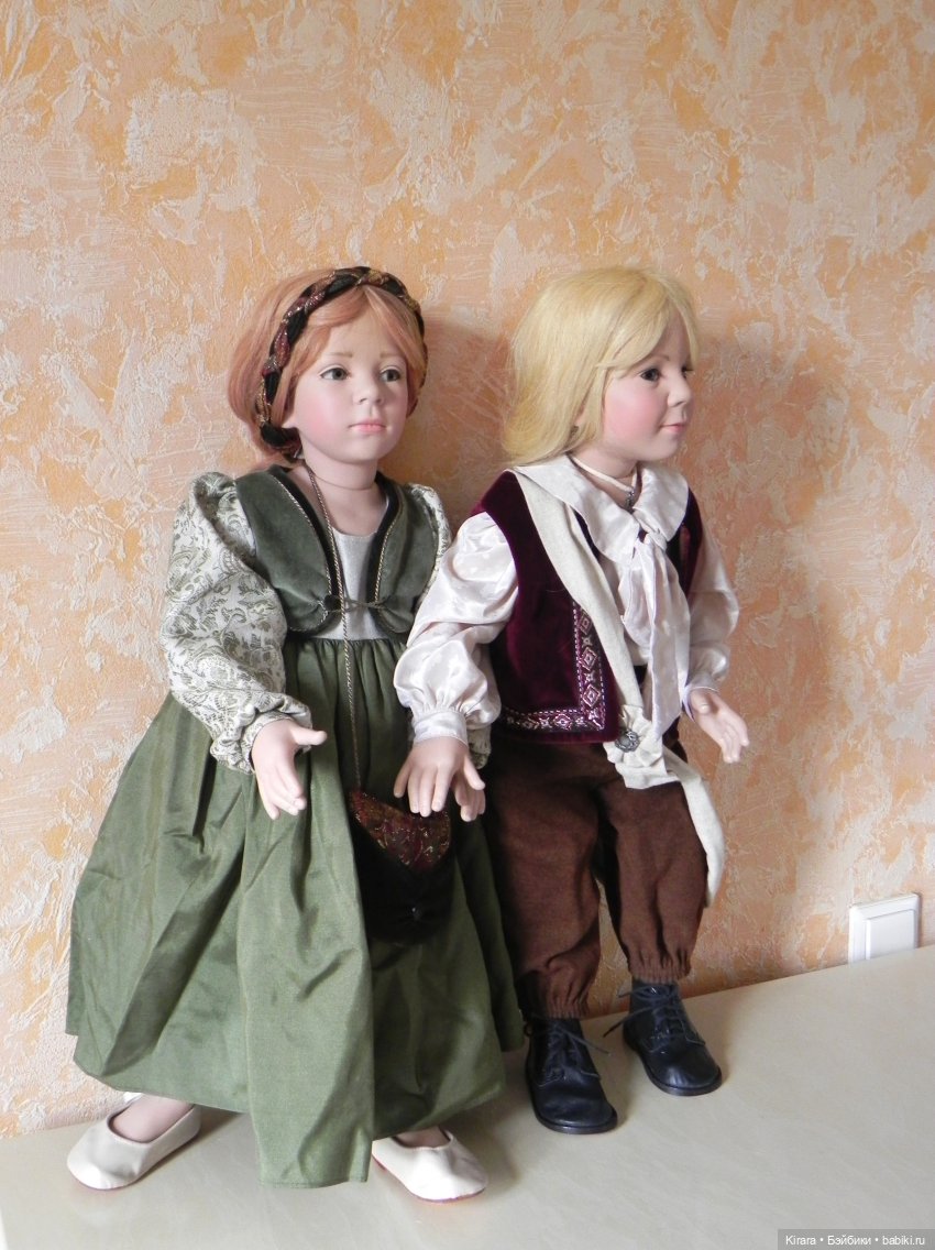 Подводим итоги. Часть 2. Куклы Элизабет Линднер. Феломена и Филипп