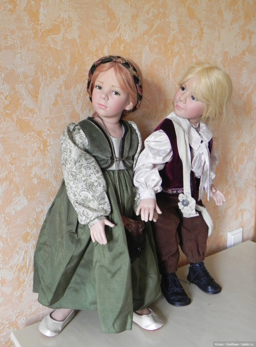 Подводим итоги. Часть 2. Куклы Элизабет Линднер. Феломена и Филипп