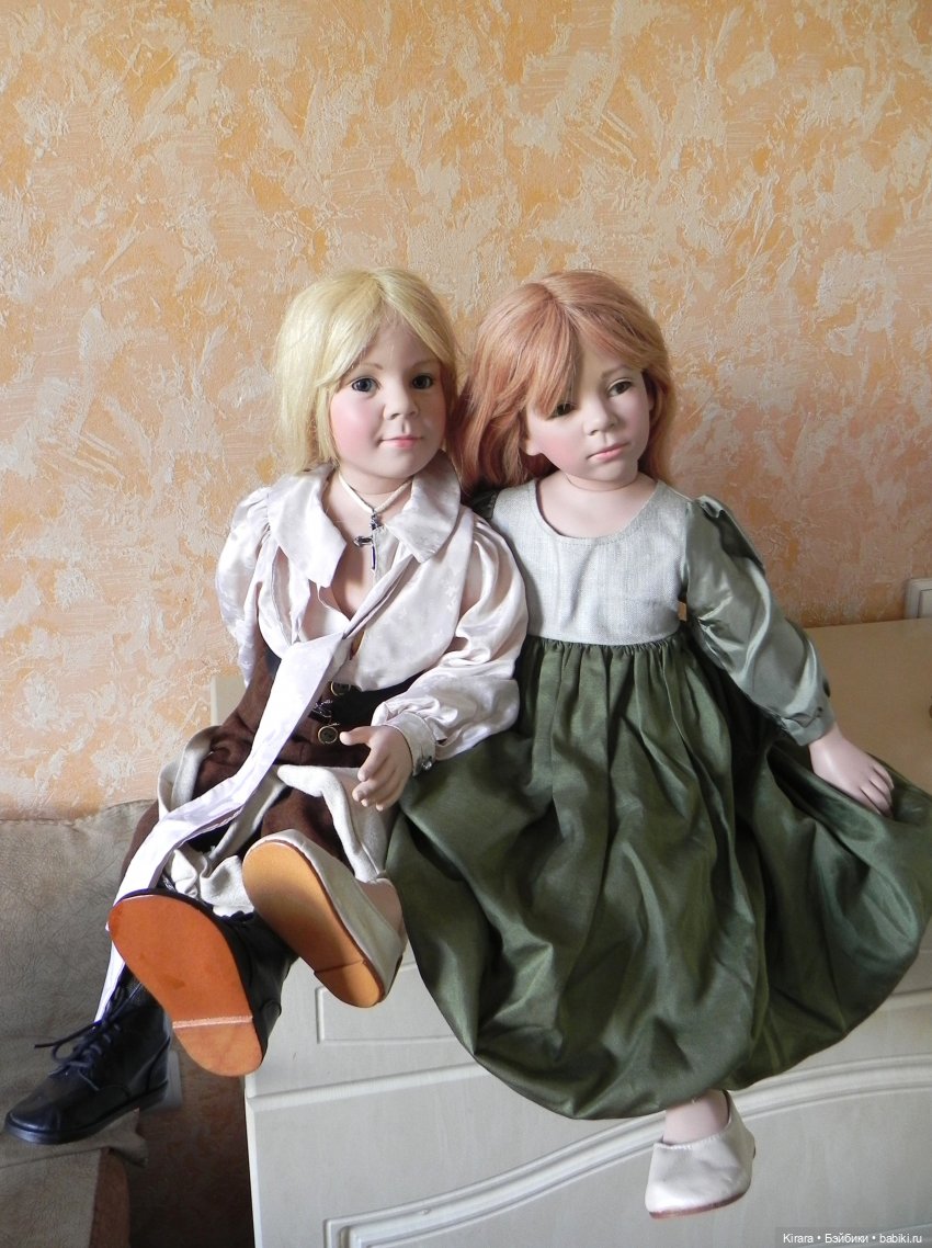 Подводим итоги. Часть 2. Куклы Элизабет Линднер. Феломена и Филипп