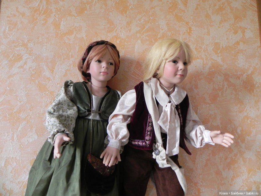 Подводим итоги. Часть 2. Куклы Элизабет Линднер. Феломена и Филипп