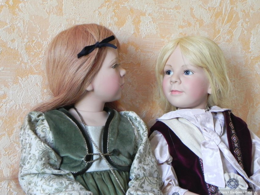 Подводим итоги. Часть 2. Куклы Элизабет Линднер. Феломена и Филипп