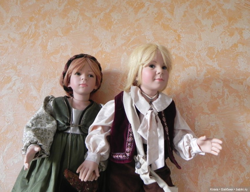 Подводим итоги. Часть 2. Куклы Элизабет Линднер. Феломена и Филипп