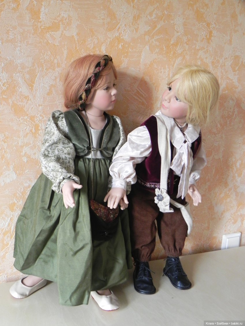 Подводим итоги. Часть 2. Куклы Элизабет Линднер. Феломена и Филипп