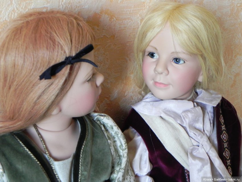 Подводим итоги. Часть 2. Куклы Элизабет Линднер. Феломена и Филипп